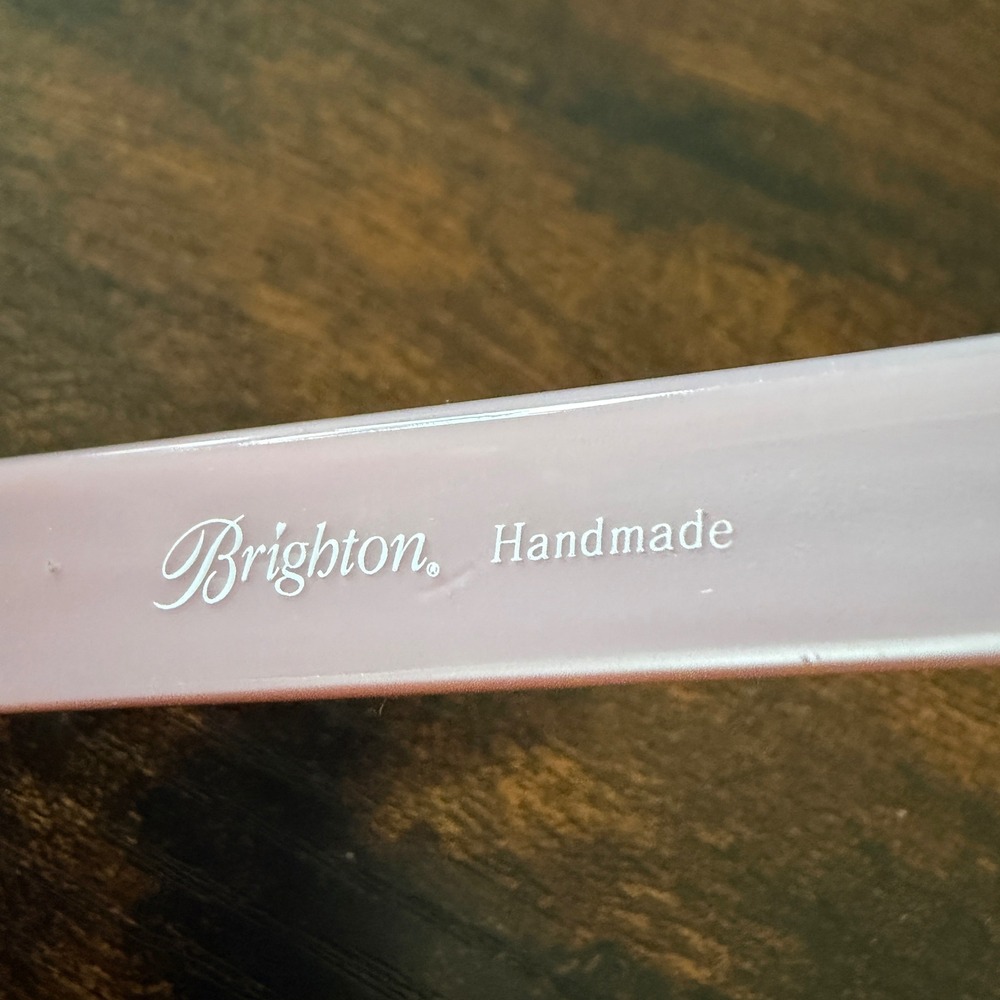 Rare Brighton Rose Bud Sunglasses Handmade Vintage Floral Hardshell Case A1115f - Picture 4 of 15